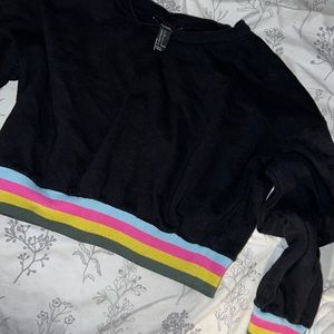 Cropped sweatshirt